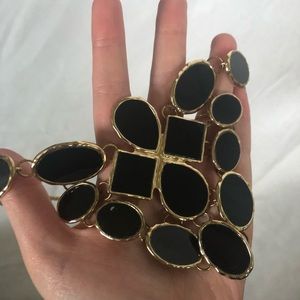 Chunky Black Statement Necklace